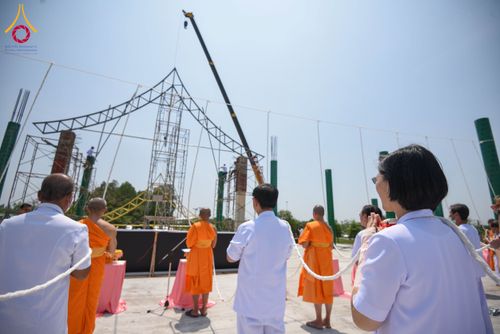 ภาพ No.131534:พิธีทอดผ้าป่ายกค้ำฟ้ามหามงคล อาคาร 80 ปี หลวงพ่อธัมมชโย ณ ศูนย์ปฏิบัติธรรมวิหารแดง ต.เจริญธรรม อ.วิหารแดง จ.สระบุรี วันที่ 17 มีนาคม พ.ศ. 2567