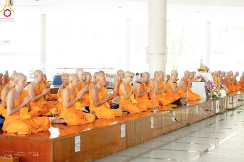 ภาพ No.58637:พิธีบุพเปตพลี ครั้งที่ 149 ร่วมอุทิศบุญแด่หมู่ญาติที่ล่วงลับไปแล้ว และสืบทอดอายุพระพุทธศาสนา วันอังคารที่ 23 เมษายน พ.ศ. 2567 (วันพระ ขึ้น 15 ค่ำ เดือน 5) ณ หอฉันคุณยายอาจารย์ฯ วัดพระธรรมกาย