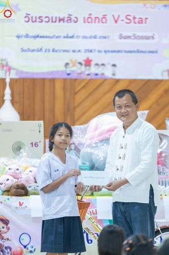 ภาพ No.186057:กิจกรรมวันรวมพลังเด็กดี V-Star ผู้นำฟื้นฟูศีลธรรมโลก จังหวัดแพร่ ณ ธุดงคสถานพรรัตนะแพร่ ต.แม่เกิ๋ง อ.วังชิ้น จังหวัดแพร่ วันที่ 23 ธันวาคม พ.ศ. 2567