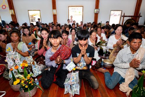 ภาพ No.91977:5 งานมหัคคตกุศล ณ วัดสิริวิเวก แขวงจำปาสัก สปป. ลาว วันที่ 1 พฤศจิกายน พ. ศ. 2566