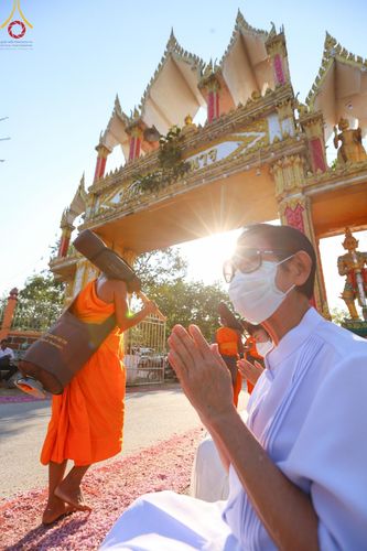 ภาพ No.116644:พิธีต้อนรับพระธรรมยาตรา ปีที่ 12 ณ อนุสรณ์สถานบางปลา จ.นครปฐม วันที่ 21 มกราคม พ.ศ. 2567