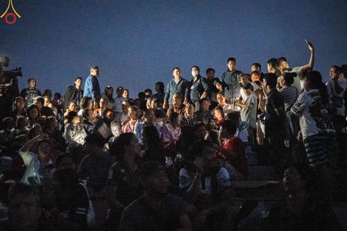 ภาพ No.91678:พิธีทอดผ้าป่า สร้างลานเอนกประสงค์พญานาค 4 ตระกูล จุดประทีปโคมลาน ถวายเป็นพุทธบูชา  สร้างความสว่างไสวให้กับแผ่นดินด้วยแสงธรรม วันอาทิตย์ที่ 29 ตุลาคม พ.ศ. 2566 ณ พุทธอุทยานนานาชาติ จังหวัดหนองคาย