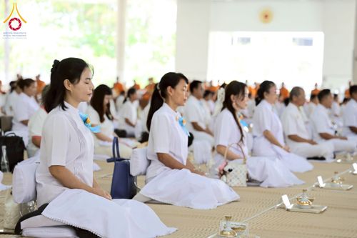 ภาพ No.226550:วันที่ 26 พฤษภาคม พ.ศ. 2568 พิธีบุพเปตพลี ครั้งที่ 164 ร่วมอุทิศบุญแด่หมู่ญาติที่ล่วงลับไปแล้ว และสืบทอดอายุพระพุทธศาสนา ณ หอฉันคุณยายอาจารย์ฯ วัดพระธรรมกาย