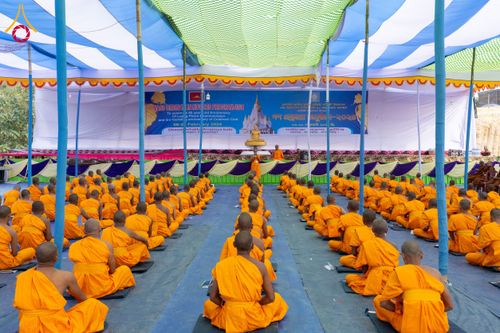 ภาพ No.130995:Photo Story ปฐมบรรพชาชาวพุทธมาร์มา Episode 4/5 วันที่ 13 กุมภาพันธ์พ.ศ. 2567 ณ วัดธัมจักร อรัญกุฏิ บังกลาเทศ