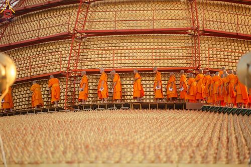 ภาพ No.194518:พิธีปฐมเริ่มสุวรรณรังสรรค์มหาธรรมกายเจดีย์ วันจันทร์ที่ 13 มกราคม พ.ศ. 2568 ณ มหาธรรมกายเจดีย์ วัดพระธรรมกาย จ.ปทุมธานี