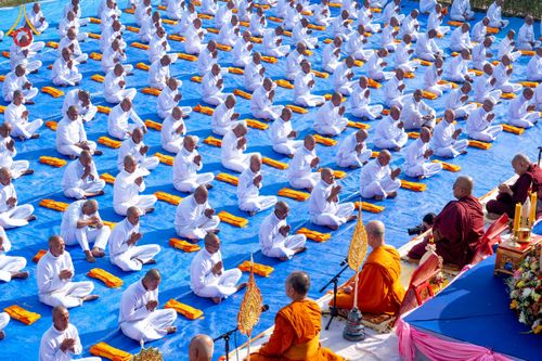 ภาพ No.210006:วันอังคารที่ 4 มีนาคม พ.ศ. 2568 พิธีบรรพชาสามเณรเนปาล 500 รูป ณ ลุมพินี ประเทศเนปาล