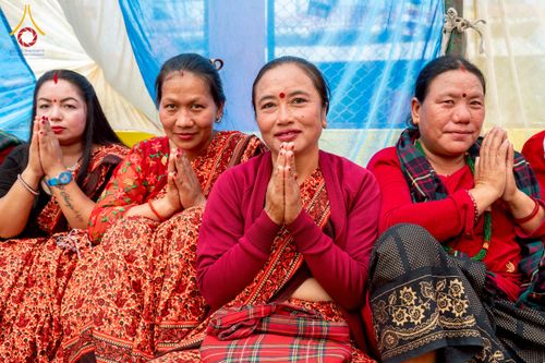 ภาพ No.212922:วันที่ 14 - 15 มีนาคม พ.ศ. 2568 คณะสงฆ์และสามเณรเดินธรรมยาตรา ในโครงการบวชสามเณรเนปาล 500 รูป ไปยังสถานที่รอบมายาเทวีและลุมพินีเกรด ณ ลุมพินี ประเทศเนปาล