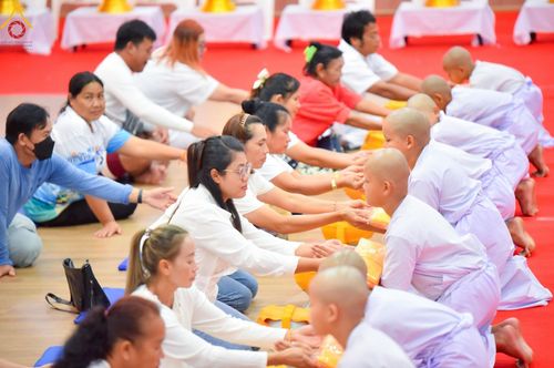 ภาพ No.216514:วันอังคารที่ 8 เม.ย. พ.ศ. 2568 พิธีบรรพชาสามเณร ณ ศูนย์ปฏิบัติธรรมเขาคิชฌกูฏ จันทบุรี