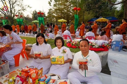 ภาพ No.206784:พิธีตักบาตรพระ 1,000 รูป ปืที่ 7 วันอาทิตย์ที่ 9 กุมภาพันธ์ พ.ศ. 2568 ณ วัดห้วยตองสัก อำเภอจอมทอง จังหวัดเชียงใหม่