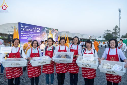 ภาพ No.112999:พิธีถวายภัตตาหารเป็นสังฆทาน แด่คณะพระธรรมยาตรา ปีที่ 12 วันที่ 16 มกราคม พ.ศ. 2567 ณ วัดโบสถ์(บน) บางคูเวียง จ.นนทบุรี