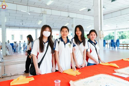 ภาพ No.108590:พิธีทอดผ้าป่าทำนุบำรุงศาสนสถาน ณ วัดบางช้างใต้ ต.บางช้าง อ.สามพราน จ.นครปฐม วันที่ 9 มกราคม พ.ศ. 2567