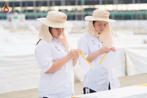 ภาพ No.217759:วันที่ 10-14 เมษายน พ.ศ. 2568 เจ้าหน้าที่อาสาสมัคร เตรียมงานวันคุ้มครองโลก ชุดที่ 2 วัดพระธรรมกาย จ.ปทุมธานี