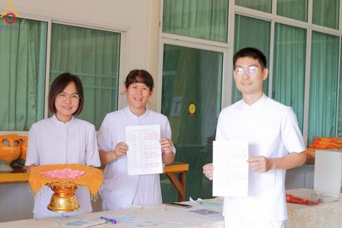 ภาพ No.216209:วันเสาร์ที่ 5 เมษายน พ.ศ. 2568 พิธีตัดปอยผม พิธีขอขมาผู้ปกครอง พิธีขอขมามอบผ้าไตร พิธีบรรพชา พิธีถวายบาตรสามเณร ณ ศูนย์ปฏิบัติธรรมและศูนย์อบรมเยาวชนเพชรบุรี ต.ท่าแลง อ.ท่ายาง จ.เพชรบุรี