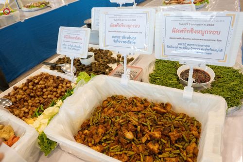 ภาพ No.188536:พิธีถวายภัตตาหารเป็นสังฆทาน แด่พระธรรมยาตรา ในโครงการธรรมยาตรา กตัญญูบูชา มหาปูชนียาจารย์ พระมงคลเทพมุนี(สด จนฺทสโร) พระผู้ปราบมาร อนุสรณ์สถาน 7 แห่ง ปีที่ 13 ณ สภาธรรมกายสากล วัดพระธรรมกาย วันที่ 3 มกราคม พ.ศ. 2568