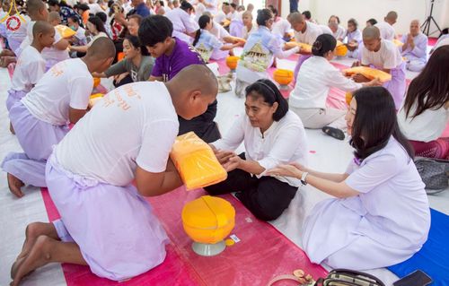 ภาพ No.216390:วันเสาร์ที่ 5 เมษายน พ.ศ. 2568 พิธีขอบรรพชา พิธีขอสรณคมน์และศีล พิธีขอนิสสัย พิธีถวายบาตร ในโครงการบรรพชาสามเณรฟื้นฟูพระพุทธศาสนาทั่วไทย  ณ วัดพระพุทธบาท ราชวรมหาวิหาร ต.ขุนโขลน อ.พระพุทธบาท จ.สระบุรี