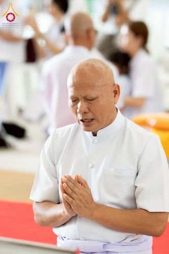 ภาพ No.244709:วันเสาร์ที่ 6 กันยายน พ.ศ. 2568 พิธีขอขมา-รับผ้าไตรของนาคธรรมทายาท โครงการอุปสมบทหมู่บูชาธรรมครบรอบ 108 ปี  วันครูผู้ค้นพบวิชชาธรรมกาย ณ โบสถ์พระไตรปิฎก วัดพระธรรมกาย