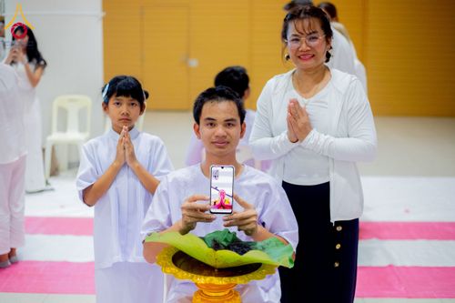 ภาพ No.213561:วันเสาร์ที่ 29 มีนาคม พ.ศ. 2568 พิธีปลงผม โครงการสามเณรยุวธรรมทายาท รุ่นที่ 33 โครงการสามเณรมัชฌิมธรรมทายาท รุ่นที่ 29 ณ ห้องปฏิบัติธรรมวิหารคด คอร์ 13 วัดพระธรรมกาย