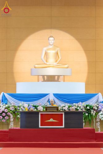 ภาพ No.134066:พิธีบูชาข้าวพระ  ในวันอาทิตย์ต้นเดือนที่ 7 เมษายน พ.ศ. 2567 ณ วัดพระธรรมกาย จ.ปทุมธานี