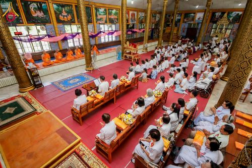 ภาพ No.285424:วันเสาร์ที่ 6 ธันวาคม พ.ศ.2568  พิธีอุปสมบทหมู่ ธรรมทายาท รุ่นบูชาธรรมมหาปูชนียาจารย์ ประจำปี 2568  ณ วัดเกาะแก้วประชานุรักษ์ ต.ชัยนาม อ.วังทอง จ.พิษณุโลก