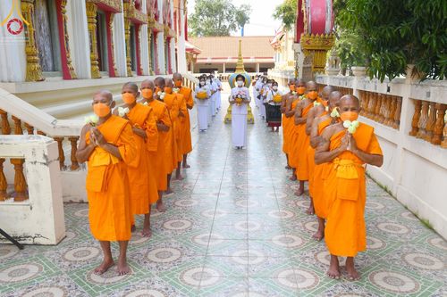 พิธีอุปสมบทวัดบัวลอย อ.หนองแค จ.สระบุรี รับบุญจัดงานโดย  สำนักองค์ประธาน เมื่อวันที่ 9 ธันวาคม พ.ศ. 2565