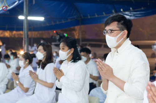 ภาพ No.73825:พิธีถวายภัตตาหารเป็นสังฆทาน แด่คณะพระธรรมยาตราฯ ในโครงการธรรมยาตรากตัญญูบูชา มหาปูชนียาจารย์ พระมงคลเทพมุนี(สด จนฺทสโร) พระผู้ปราบมาร อนุสรณ์สถาน 7 แห่ง ปีที่ 11 วันที่ 23 มกราคม พ.ศ. 2566