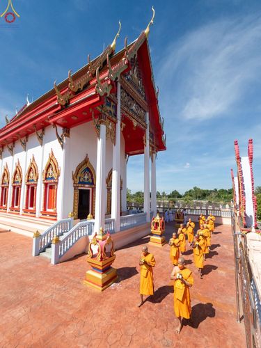 ภาพ No.67437:พิธีอุปสมบทวัดบึงกระจับ อ.พนมสารคาม จ.ฉะเชิงเทรา รับบุญจัดงานโดย สำนักกัลยาณมิตรสากล เมื่อวันที่ 7 ธันวาคม พ.ศ. 2565