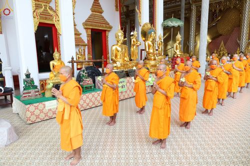 ภาพ No.66150:พิธีอุปสมบทวัดราษฎร์ประคองธรรม อ.บางใหญ่ จ.นนทบุรี รับบุญจัดงานโดยสำนักต่างประเทศ เมื่อวันที่ 7 ธันวาคม พ.ศ. 2565