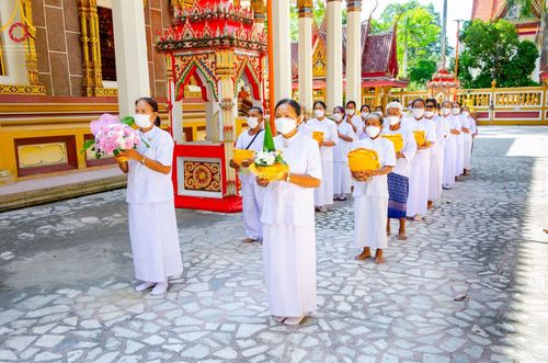 พิธีอุปสมบทวัดป่ามะไฟ อ.เมือง จ.ปราจีนบุรี รับบุญจัดงานโดย สำนักกัลยาณมิตรสากล เมื่อวันที่ 7 ธันวาคม พ.ศ. 2565