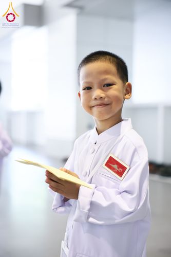 ภาพ No.318279:วันอาทิตย์ต้นเดือนที่ 5 เมษายน พ.ศ.2569 พิธีบูชาข้าวพระ ณ สภาธรรมกายสากล วัดพระธรรมกาย