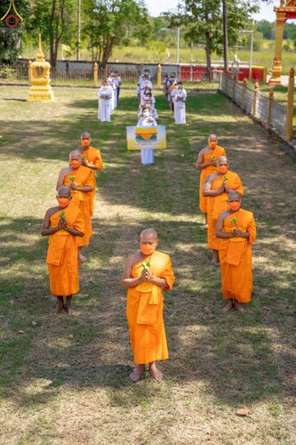 ภาพ No.66277:พิธีอุปสมบทวัดรัตนชมภู อ.กบินทร์บุรี จ.ปราจีนบุรี รับบุญจัดงานโดยสำนักการศึกษา เมื่อวันที่ 7 ธันวาคม พ.ศ. 2565