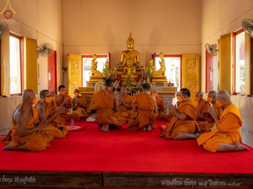 ภาพ No.66791:พิธีอุปสมบท วัดแจ่มราษฎร์ศรัทธาธรรม(วัดสีล้ง) จ.สมุทรปราการ  รับบุญจัดงานโดย สำนักกัลยาณมิตร ภาคนครหลวง 6 เมื่อวันที่ 7 ธันวาคม พ.ศ. 2565