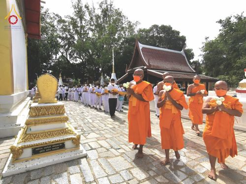 ภาพ No.67677:พิธีอุปสมบทวัดเดิมบาง อ.เดิมบางนางบวช จ.สุพรรณบุรี รับบุญจัดงานโดย  สำนักพระปริยัติธรรม เมื่อวันที่ 7 ธันวาคม พ.ศ. 2565
