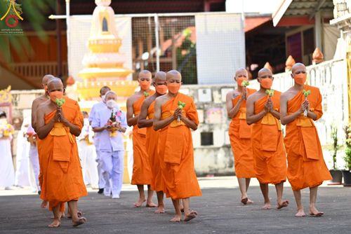 ภาพ No.66591:พิธีอุปสมบทวัดเปรมประชา อำเภอเมืองปทุมธานี จังหวัดปทุมธานี รับบุญจัดงานโดยสำนักต่างประเทศ เมื่อวันที่ 7 ธันวาคม พ.ศ. 2565