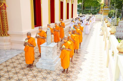 พิธีอุปสมบทวัดบางกระเจ้ากลาง อ.พระประแดง จ.สมุทรปราการ รับบุญจัดงานโดย กองนครหลวง 2,4,5 สำนักกัลยาณมิตรสากล เมื่อวันที่ 9 ธันวาคม พ.ศ. 2565