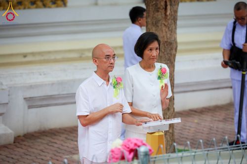 ภาพ No.345203:วันเสาร์ที่ 22 สิงหาคม พ.ศ.2569 พิธีฉลองอาคารสมปรารถนา  ณ วัดกลางธนรินทร์ ต.บ้านแป้ง อ.พรหมบุรี จ.สิงห์บุรี