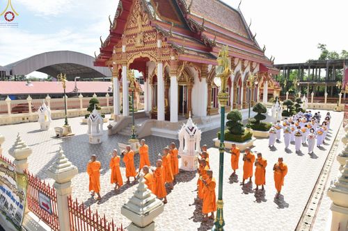 ภาพ No.66134:พิธีอุปสมบทวัดลาดสนุ่น อ.ลำลูกกา จ.ปทุมธานี รับบุญจัดงานโดยสำนักกัลยาณมิตรสากล เมื่อวันที่ 7 ธันวาคม พ.ศ. 2565