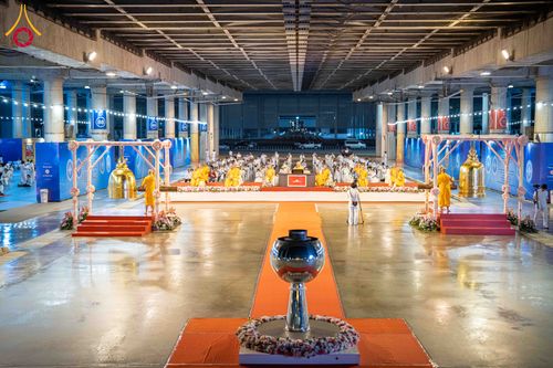 ภาพ No.317716:วันพฤหัสบดีที่ 2 มีนาคม พ.ศ. 2569 พิธีฉลองชัยชิตังเม สวดธัมมจักกัปวัตนสูตร ครบ 8,252,828,282 จบ ในวันขึ้น 15 ค่ำ เดือน 5 ณ วัดพระธรรมกาย จังหวัดปทุมธานี