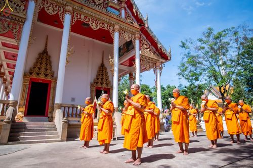 ภาพ No.67379:พิธีอุปสมบทวัดอินทโชติสังฆโพธาราม อ.พนมสารคาม จ.ฉะเชิงเทรา รับบุญจัดงานโดย สำนักงานวัดฯ เมื่อวันที่ 7 ธันวาคม พ.ศ. 2565