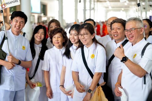 ภาพ No.311715:วันอังคารที่ 3 มีนาคม พ.ศ.2569 ปฏิบัติธรรมภาคสายวันมาฆบูชา พิธีถวายภัตตาหารเป็นสังฆทาน ณ สภาธรรมกายสากล วัดพระธรรมกาย