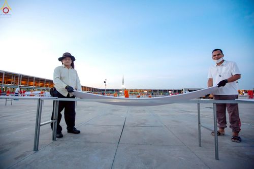 ภาพ No.225163:วันที่ 20 - 27 เมษายน พ.ศ. 2568 "ภาพแห่งความปลื้มที่ไม่มีวันจบ" คณะสงฆ์สามเณร เจ้าหน้าที่ และสาธุชน ร่วมแรงร่วมใจกันเตรียมงานและเก็บงาน เพื่อวันคุ้มครองโลก พิธีถวายมหาสังฆทานคณะสงฆ์ 40,000 กว่าวัดทั่วประเทศ