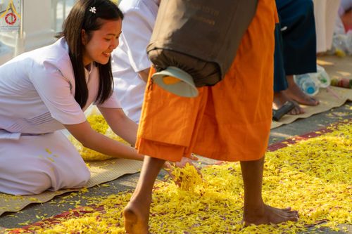 ภาพ No.113212:พิธีต้อนรับพระธรรมยาตรา ปีที่ 12 วันที่ 15 มกราคม พ.ศ. 2567 ณ วัดโบสถ์บน จ.นนทบุรี