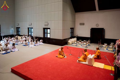 ภาพ No.223679:วันที่ 11 พฤษภาคม พ.ศ. 2568 พิธีบรรพชาของอุบาสก พิสิทธิ์ หมื่นแกล้ว  ณ วัดพระธรรมกาย