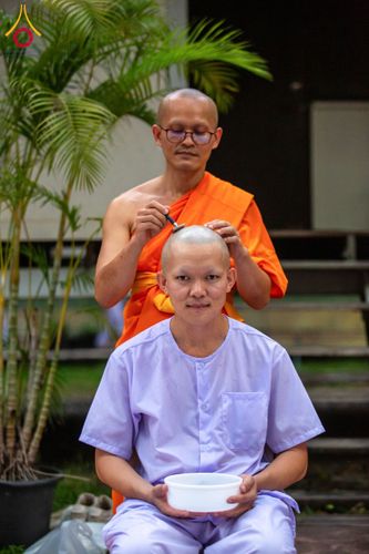 ภาพ No.135820:พิธีปลงผมธรรมทายาท โครงการบรรพชาและอุปสมบทหมู่ รุ่นบูชาธรรม 80 ปี หลวงพ่อธัมมชโย ณ หมู่บ้านบรรลุธรรม วัดพระธรรมกาย วันที่ 7 เมษายน พ.ศ. 2567