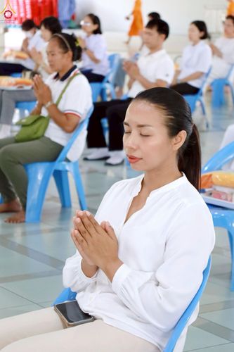 ภาพ No.229785:วันที่ 25 มิถุนายน พ.ศ. 2568 (แรม 15 ค่ำ เดือน 7) พิธีบุพเปตพลี ครั้งที่ 166 ร่วมอุทิศบุญแด่หมู่ญาติที่ล่วงลับไปแล้ว และสืบทอดอายุพระพุทธศาสนา ณ หอฉันคุณยายอาจารย์ฯ วัดพระธรรมกาย