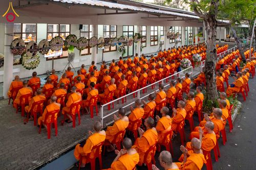 ภาพ No.315373:วันอังคารที่ 24 มีนาคม พ.ศ. 2569 พิธีบำเพ็ญกุศล คุณพ่อณรงค์ จินตมากุล  สิริอายุ 99 ปี 11 เดือน โยมบิดา พระครูปลัดรัตนวีรวัฒน์ (รังสฤษดิ์ อิทฺธิจินตโก) ที่ปรึกษาเจ้าคณะจังหวัดปทุมธานี เจ้าอาวาสวัดพระธรรมกาย  ณ ห้องปลูกศรัทธา 2 วัดพระธรรมกาย ปทุมธานี