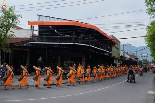ภาพ No.68475:ธรรมยาตรา ณ มหาเจดีย์บรมพุทโธ ประเทศอินโดนีเซีย วันที่ 24 ธันวาคม พ.ศ. 2565