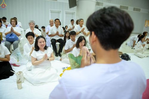 ภาพ No.319333:วันเสาร์ที่ 4 เมษายน พ.ศ.2569 พิธีปลงผมนาคธรรมทายาท โครงการอุปสมบทหมู่ธรรมทายาท ระดับอุดมศึกษา รุ่นที่ 53 ภาคฤดูร้อน ณ มหารัตนวิหารคด 13 วัดพระธรรมกาย