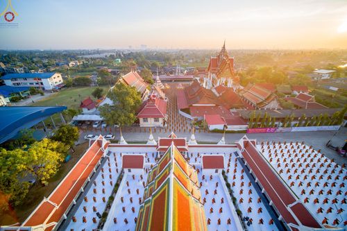 ภาพ No.73191:พุทธบุตรธรรมยาตรา ปฏิบัติธรรมและบันทึกภาพประวัติศาสตร์ ในโครงการธรรมยาตรากตัญญูบูชา มหาปูชนียาจารย์ พระมงคลเทพมุนี(สด จนฺทสโร) พระผู้ปราบมาร อนุสรณ์สถาน 7 แห่ง ปีที่ 11 ณ วัดโบสถ์ (บน) ต.บางคูเวียง อ.บางกรวย จ.นนทบุรี วันที่ 19 มกราคม พ.ศ. 2566