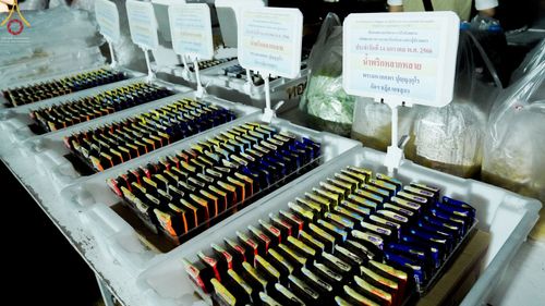 ภาพ No.71171:พิธีถวายภัตตาหารเป็นสังฆทาน แด่คณะพระธรรมยาตราฯ ในโครงการธรรมยาตราฯ ปีที่ 11 ณ อนุสรณ์สถานคลองบางนางแท่น อ.สามพราน จ.นครปฐม วันที่ 14 มกราคม พ.ศ. 2566