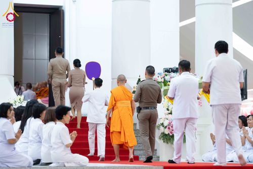 ภาพ No.308993:วันอาทิตย์ที่ 8 กุมภาพันธ์ พ.ศ. 2569  พิธีต้อนรับพระบัญชาสมเด็จพระสังฆราช แต่งตั้ง  “พระครูปลัดรัตนวีรวัฒน์” (รังสฤษดิ์ อิทฺธิจินฺตโก) เจ้าอาวาสวัดพระธรรมกาย ให้ดำรงตำแหน่ง “ที่ปรึกษาเจ้าคณะจังหวัดปทุมธานี”